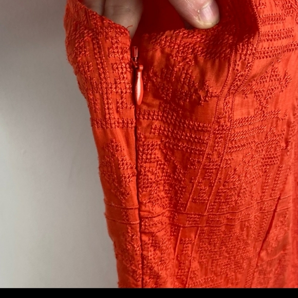 Revolve Silk Jetset Diaries Forever Dress Mandarin - Picture 7 of 10